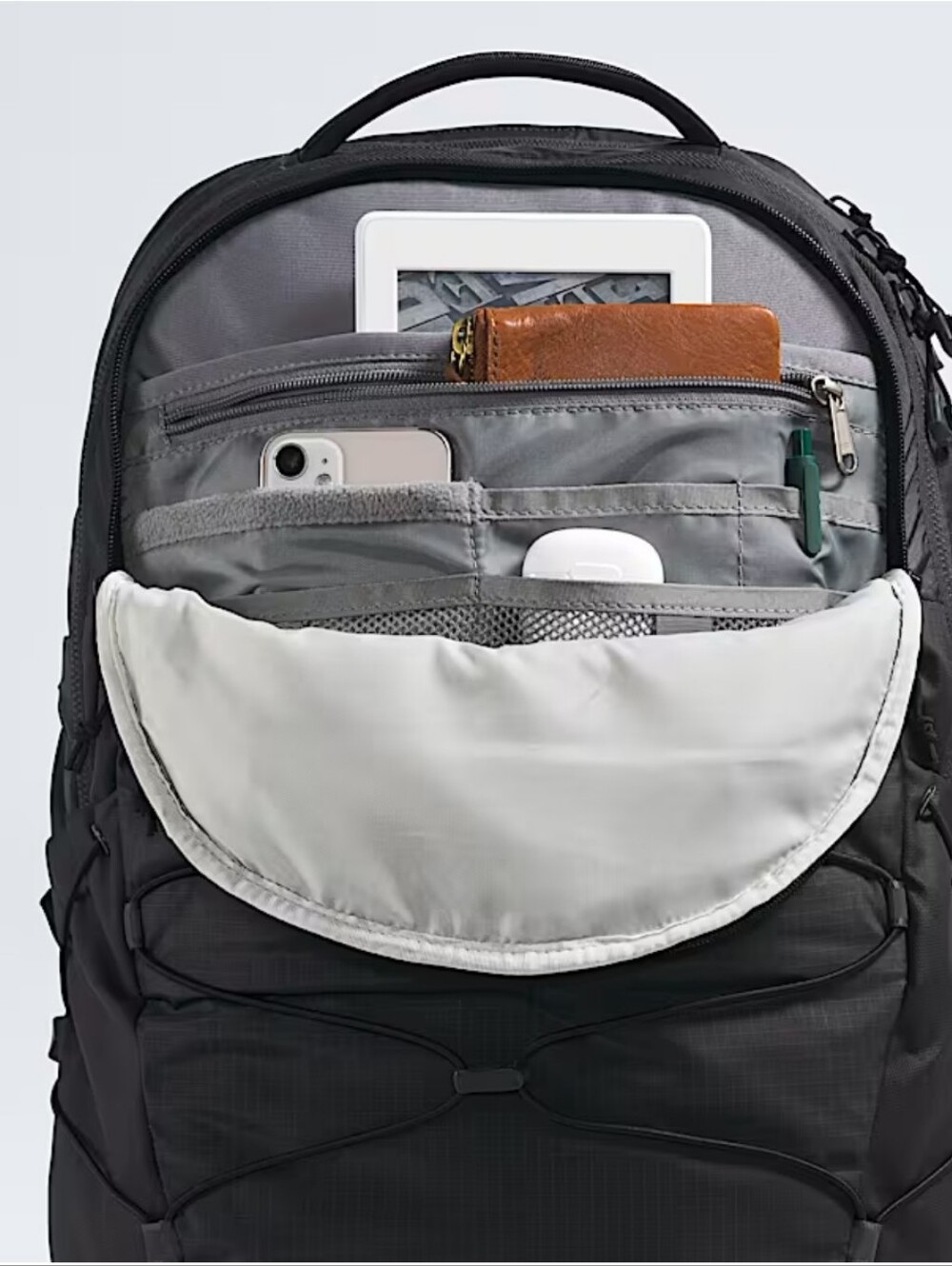 Northface Borealis Luxe Backpack- Black - Picture 10 of 12